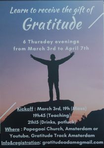 Gratitude Track - Uitnodiging